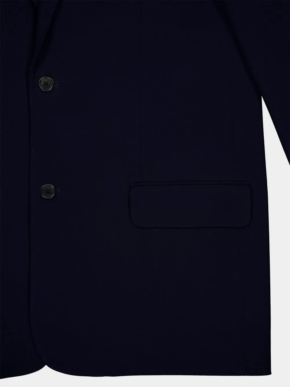Single-Breasted Navy Blazer sold by Fashion Clinic product image thumbnail 4