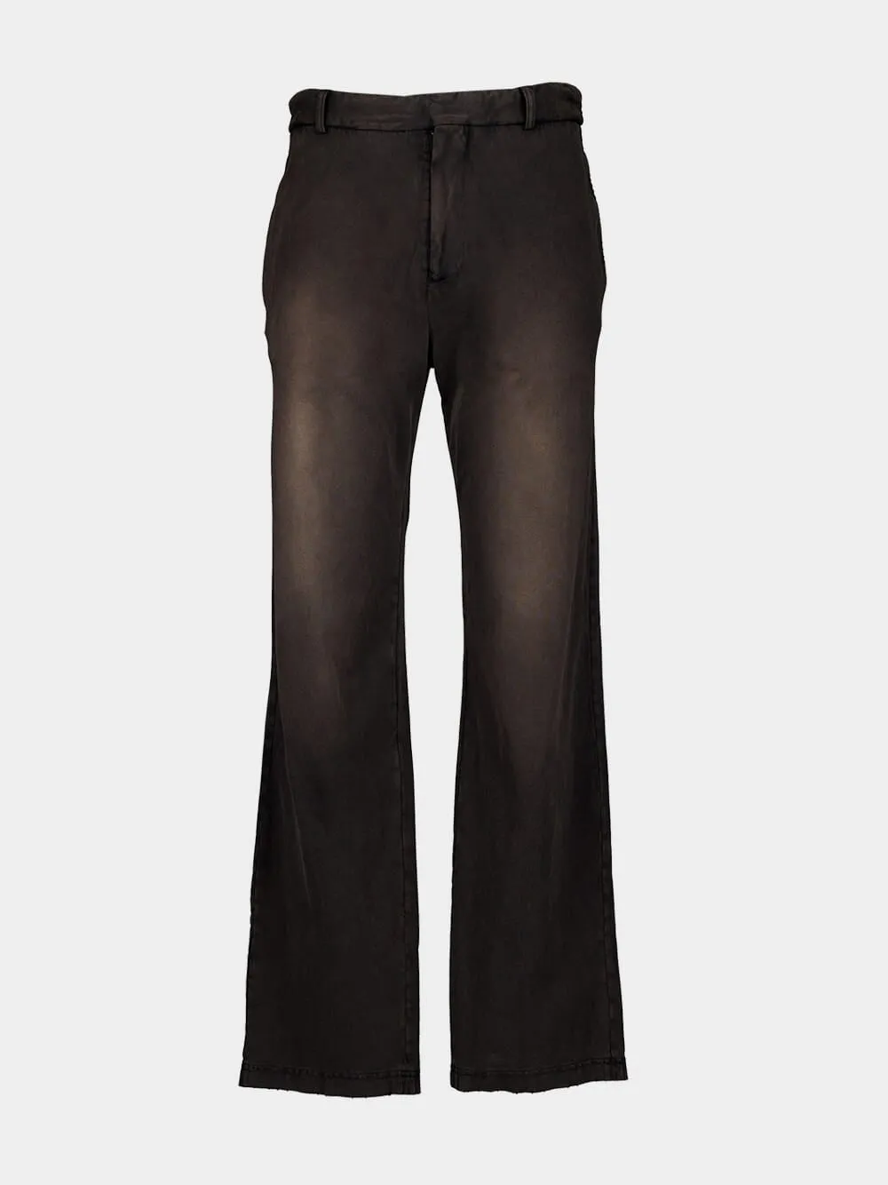 Slim Worn-Out Pants sold by Fashion Clinic