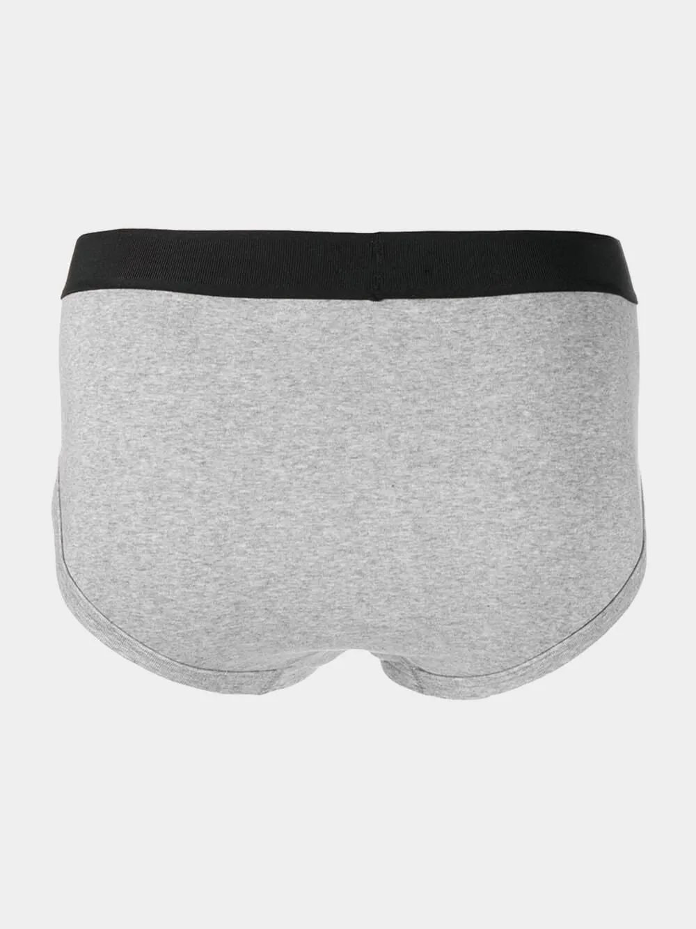Grey cotton briefs sold by Fashion Clinic product image thumbnail 2
