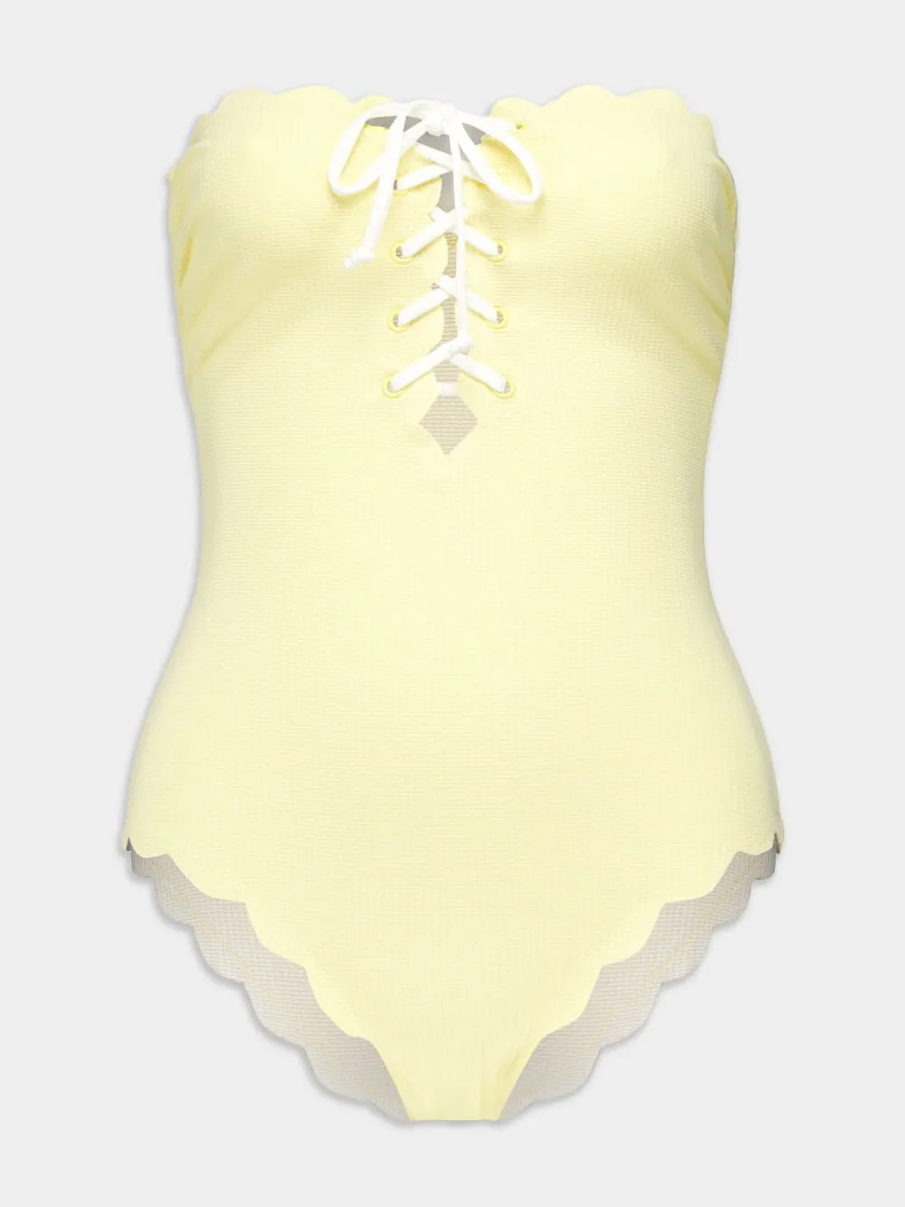 Chesapeake Lace-Up Swimsuit sold by Fashion Clinic