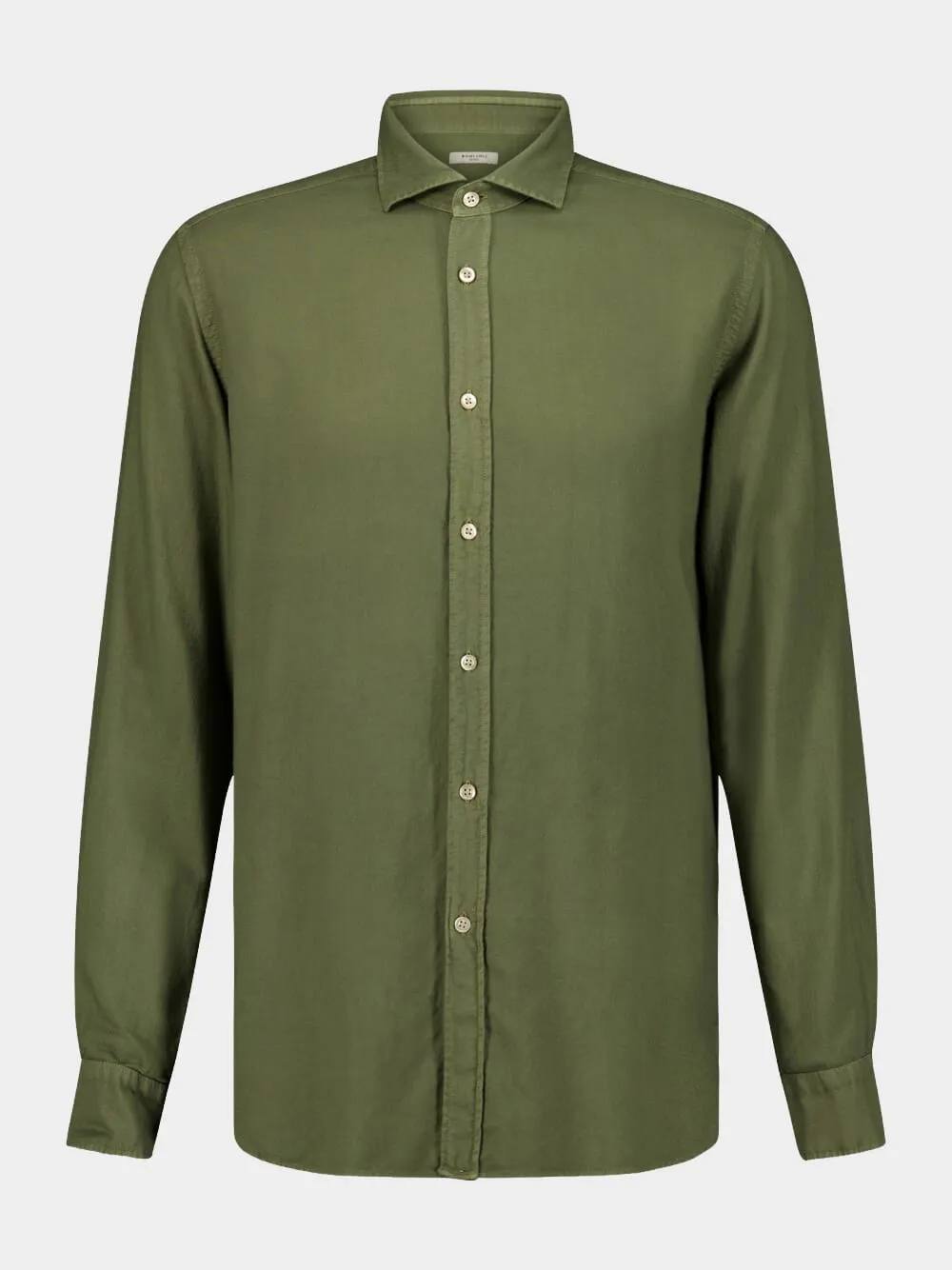 Long-Sleeve Buttoned Shirt sold by Fashion Clinic