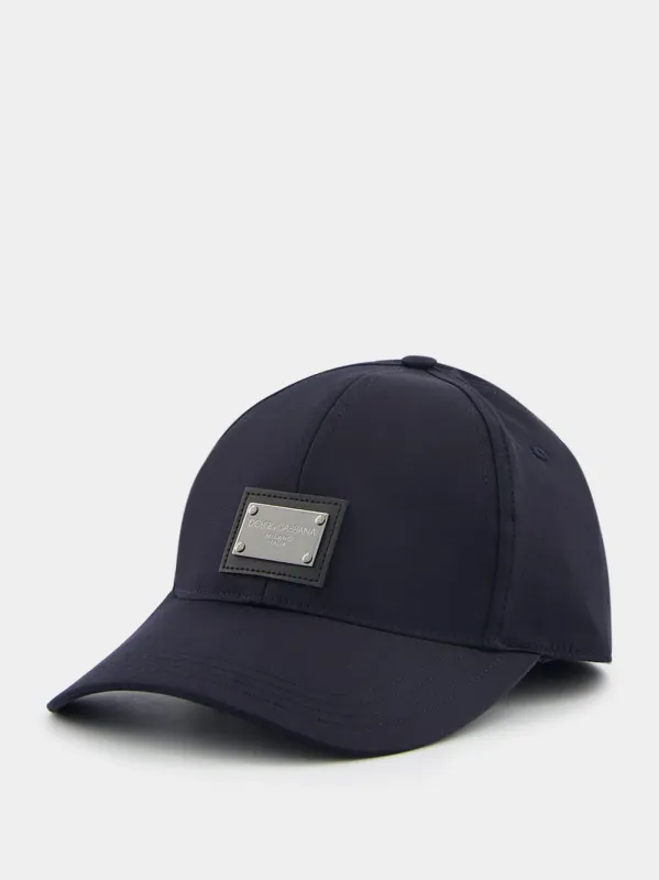 DG Essentials Logo-Plaque Baseball Cap sold by Fashion Clinic