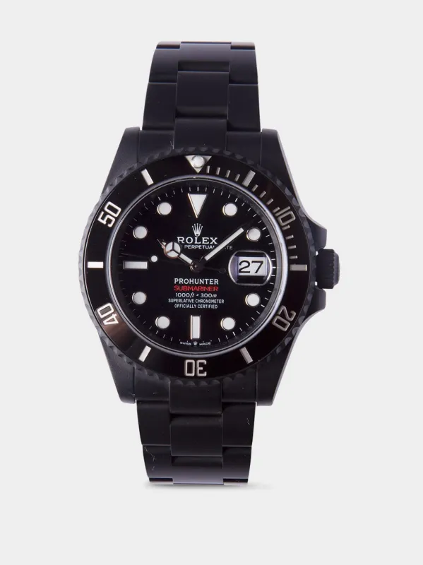 Stealth Submariner Date Watch made by Fashion Clinic
