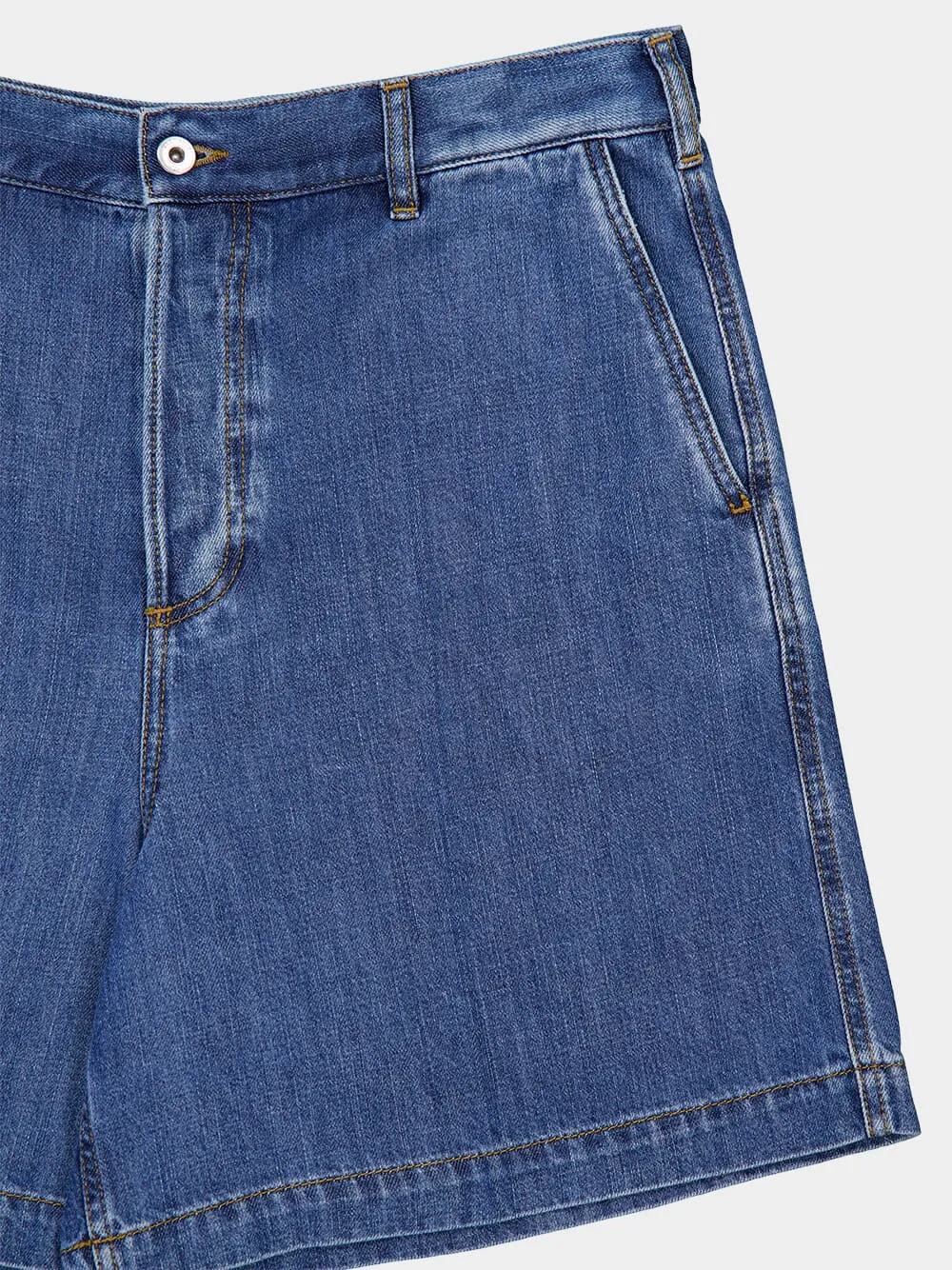 Denim Bermuda Shorts sold by Fashion Clinic product image thumbnail 3