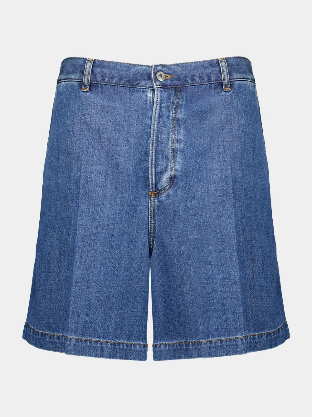 Denim Bermuda Shorts sold by Fashion Clinic