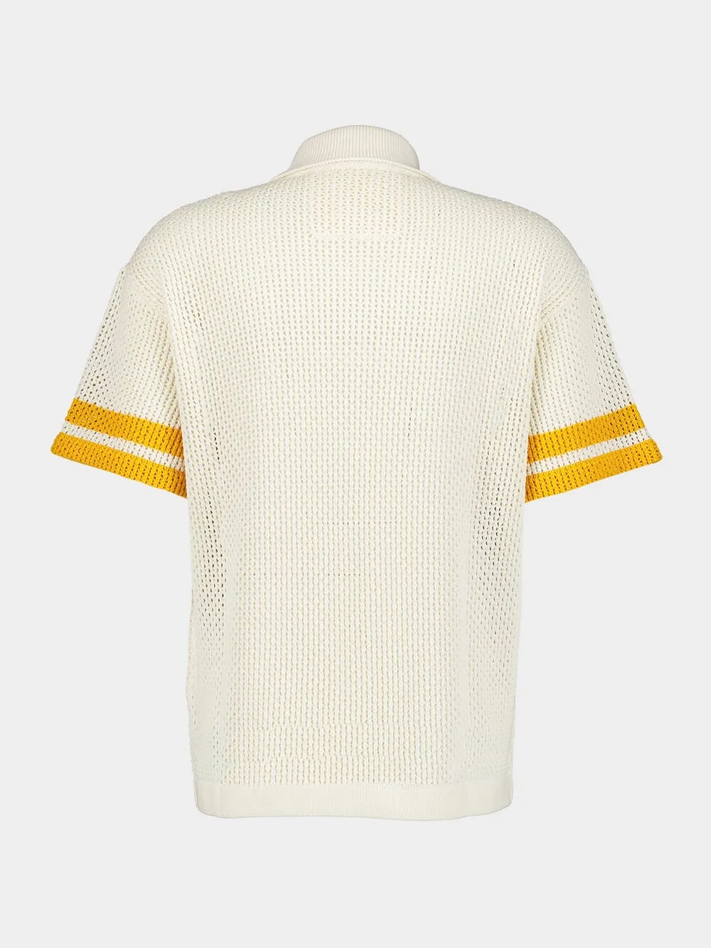 Crochet Polo Shirt sold by Fashion Clinic product image thumbnail 3