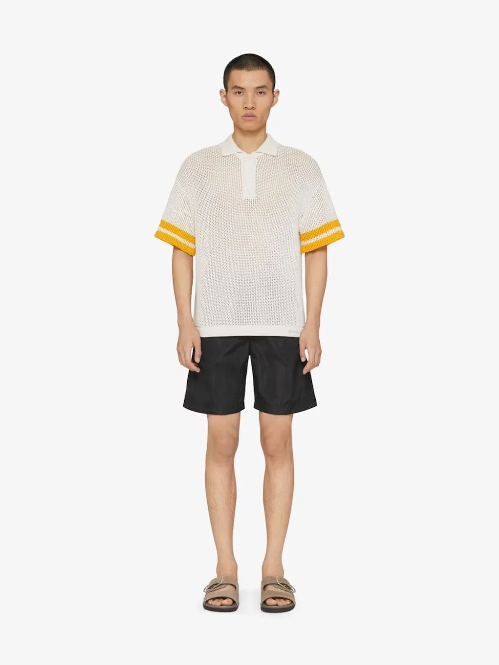 Crochet Polo Shirt sold by Fashion Clinic product image thumbnail 2