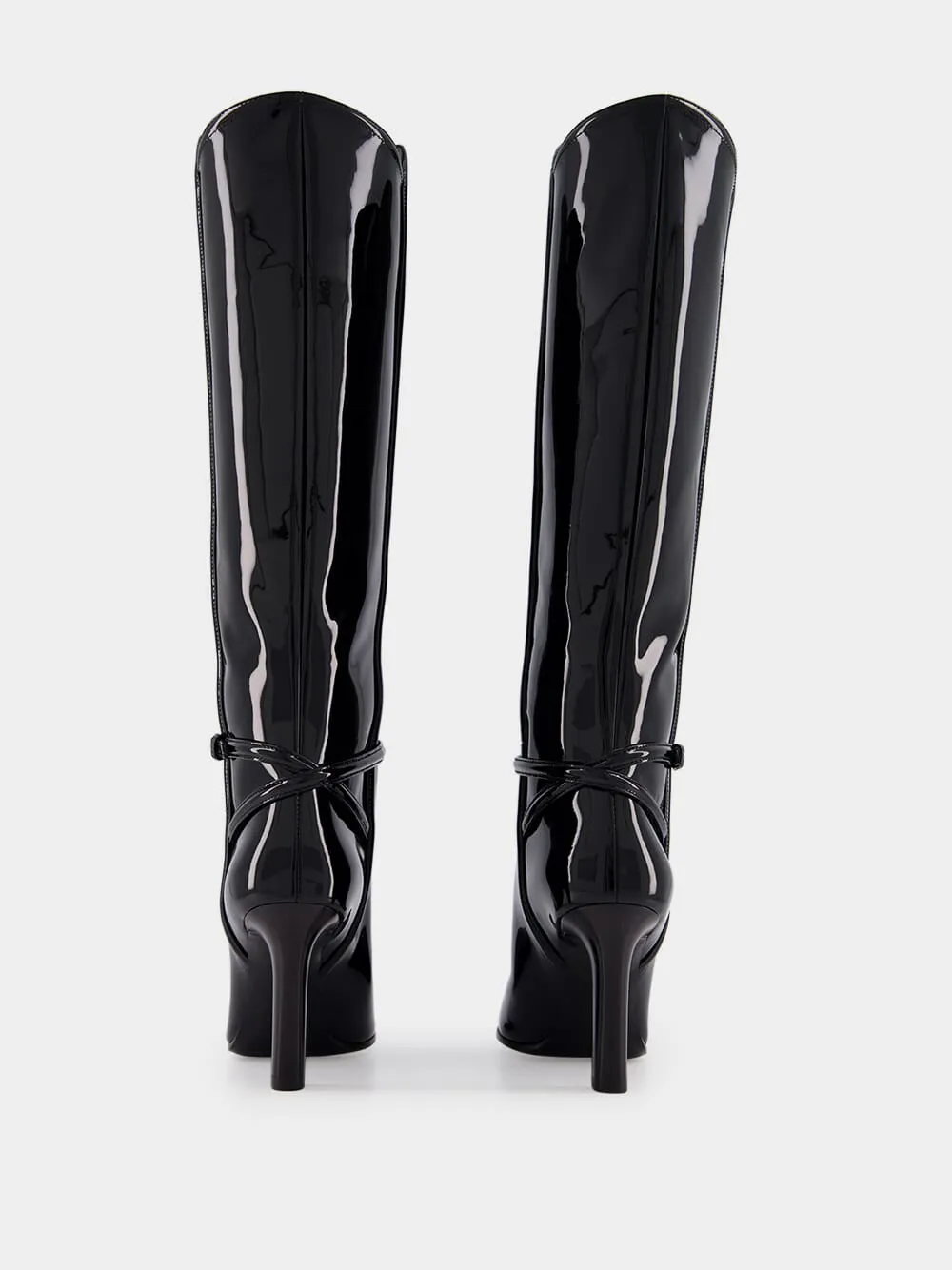 Patent Boots sold by Fashion Clinic product image thumbnail 4