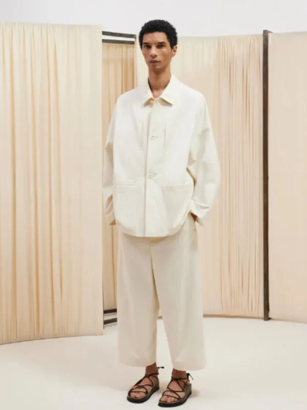 Boxy Single Breasted Workwear Jacket sold by Fashion Clinic