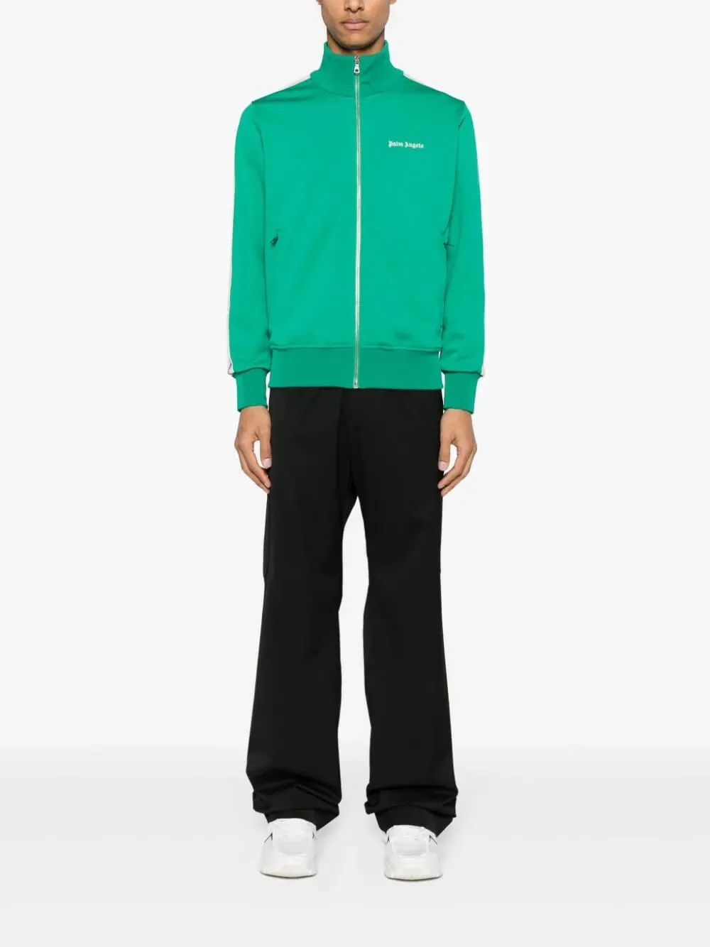 Embroidered Logo Track Jacket sold by Fashion Clinic product image thumbnail 3