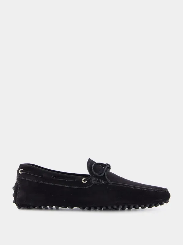 Black Suede Driving Shoes sold by Fashion Clinic