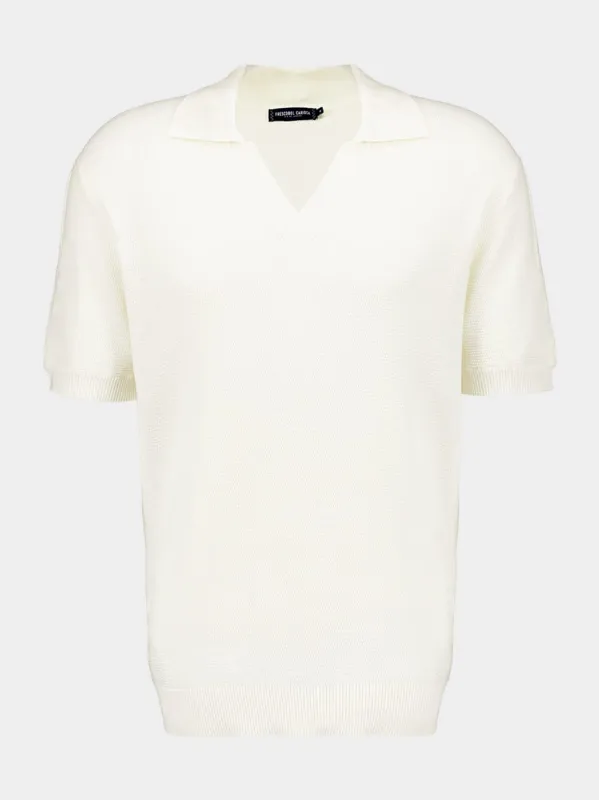 Rino Knit Polo sold by Fashion Clinic