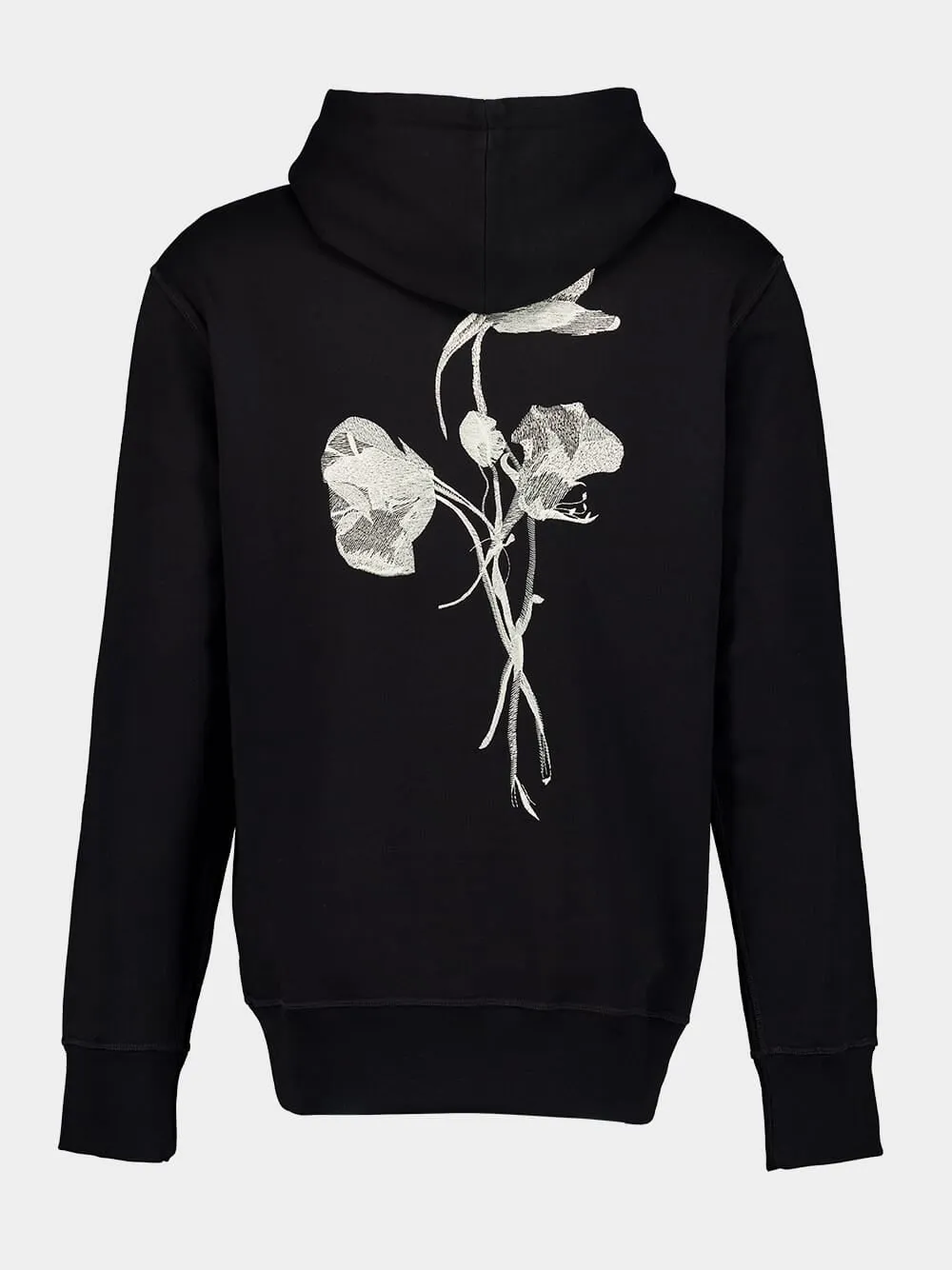 Embroidered Cotton Hoodie sold by Fashion Clinic product image thumbnail 2