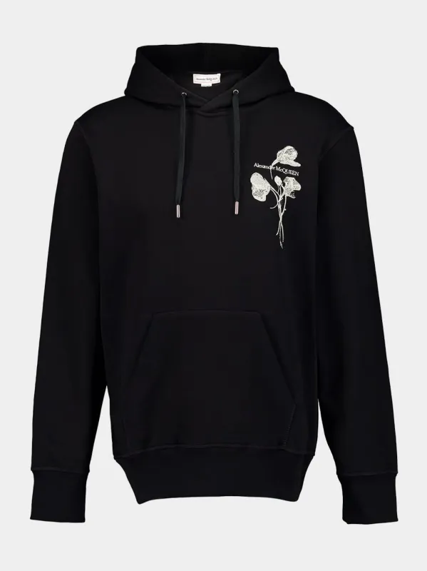 Embroidered Cotton Hoodie sold by Fashion Clinic