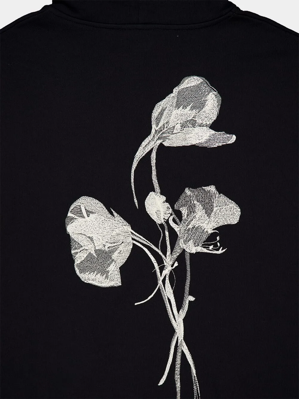 Embroidered Cotton Hoodie sold by Fashion Clinic product image thumbnail 4