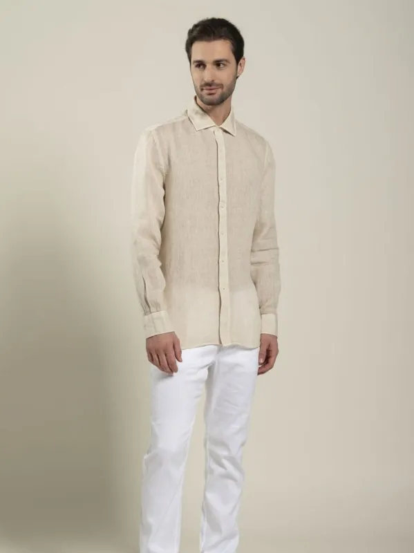 Safari Linen Classic Shirt sold by Fashion Clinic