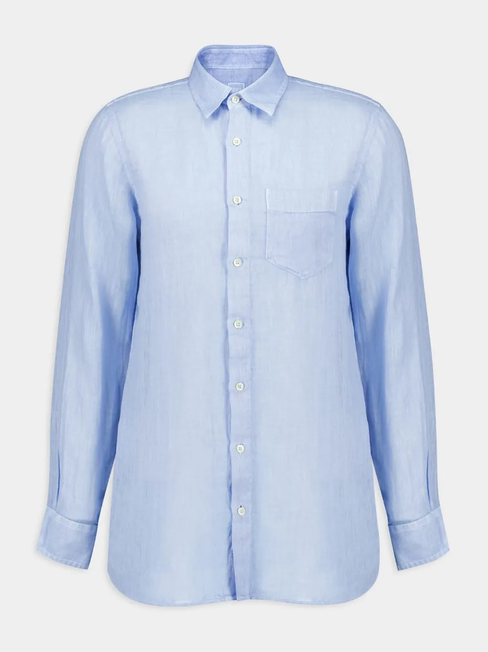 Mermaid Linen Shirt sold by Fashion Clinic product image thumbnail 2