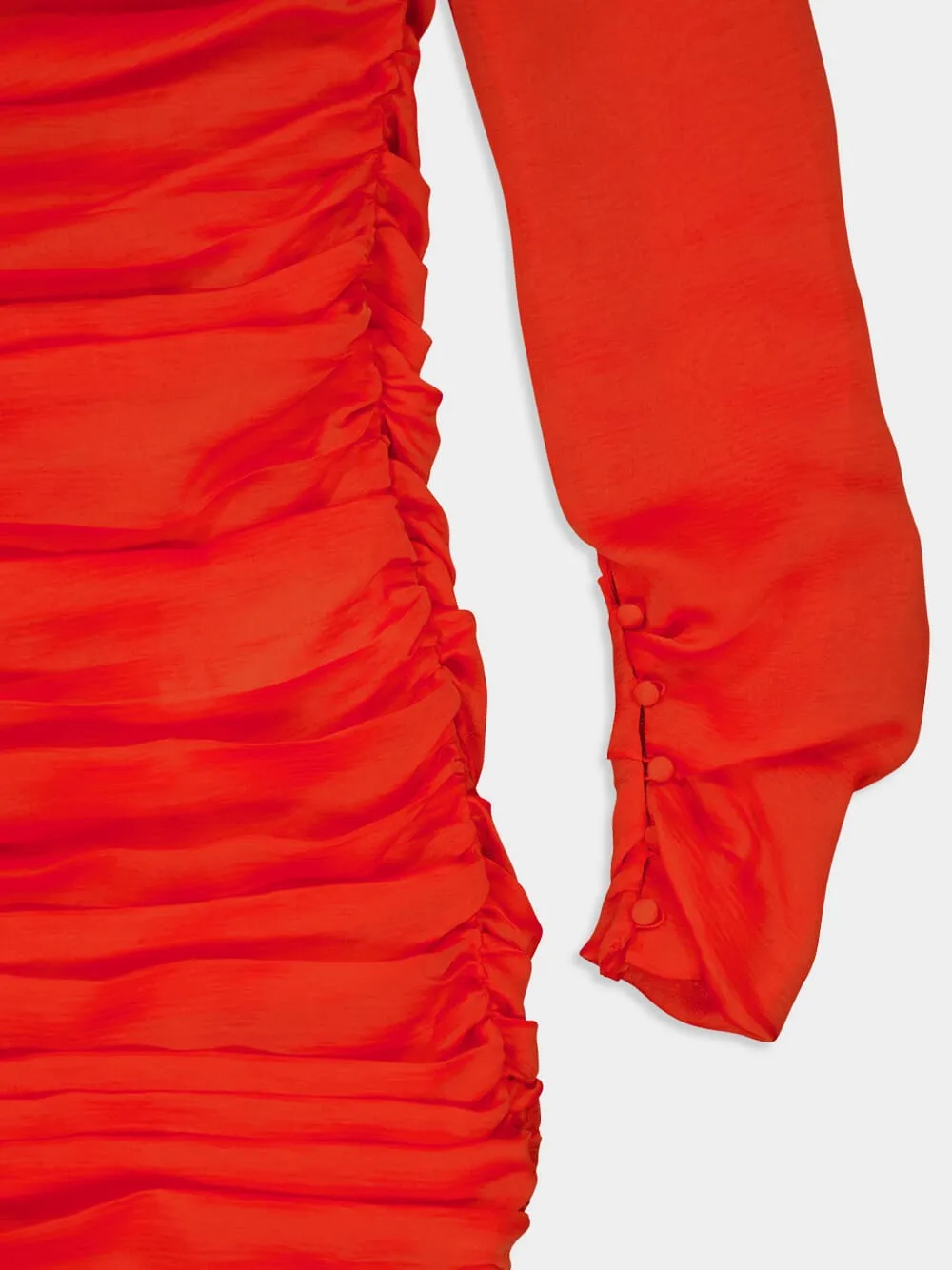 Silk Muslin One-Shoulder Dress sold by Fashion Clinic product image thumbnail 3