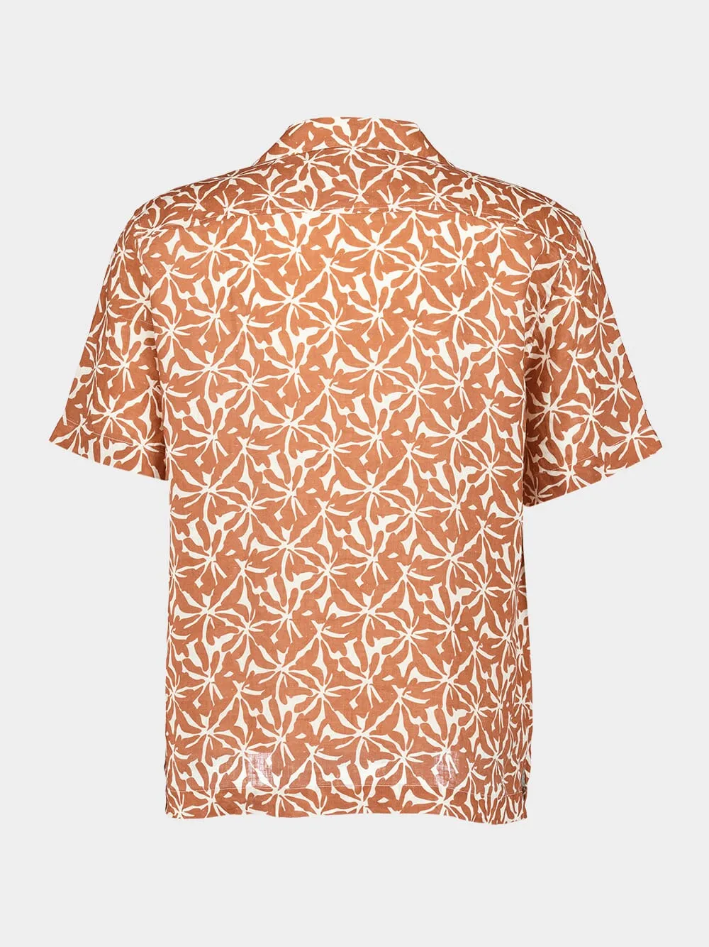 Roberto Linen Floral Shirt sold by Fashion Clinic product image thumbnail 3