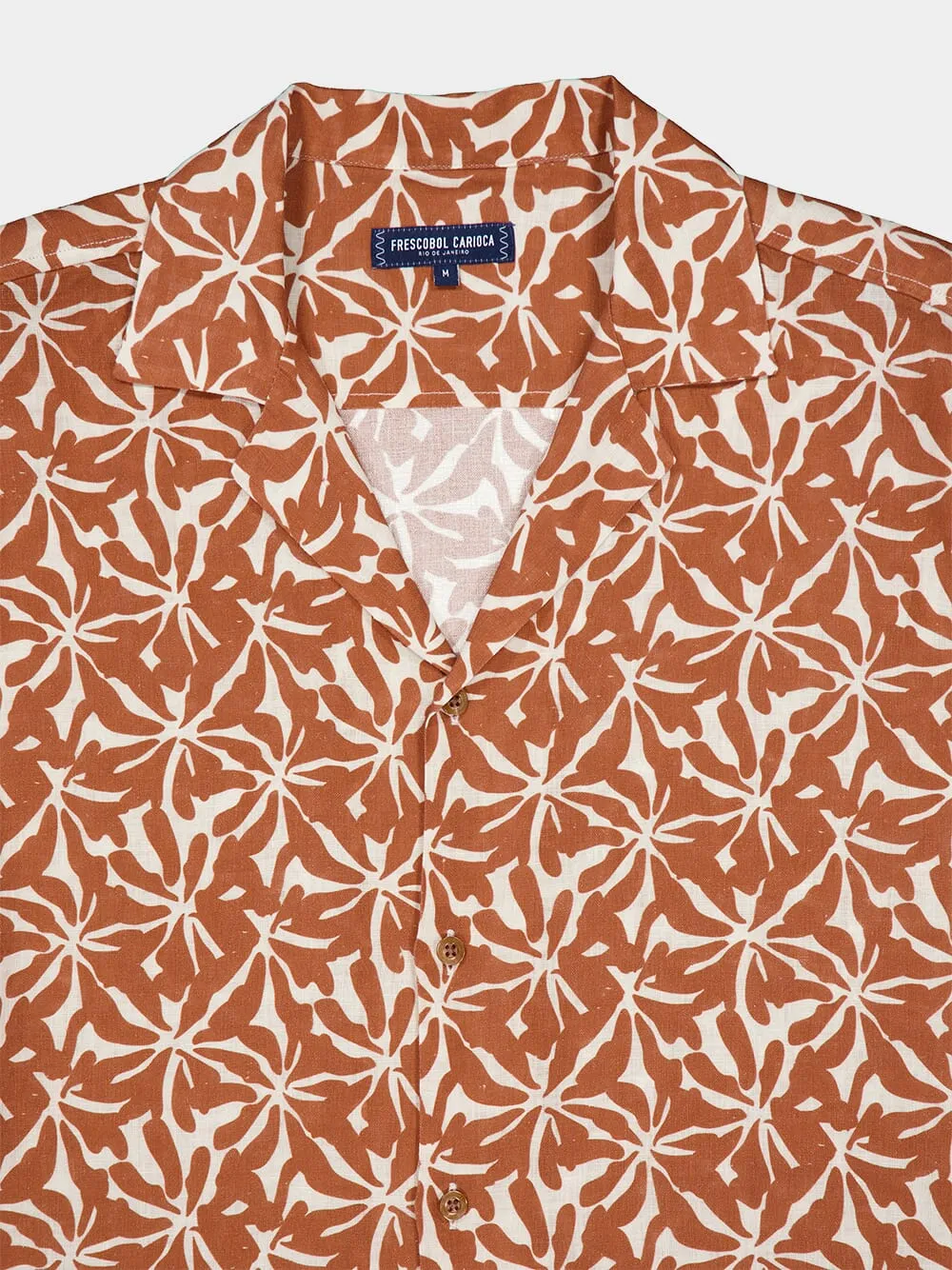 Roberto Linen Floral Shirt sold by Fashion Clinic product image thumbnail 4
