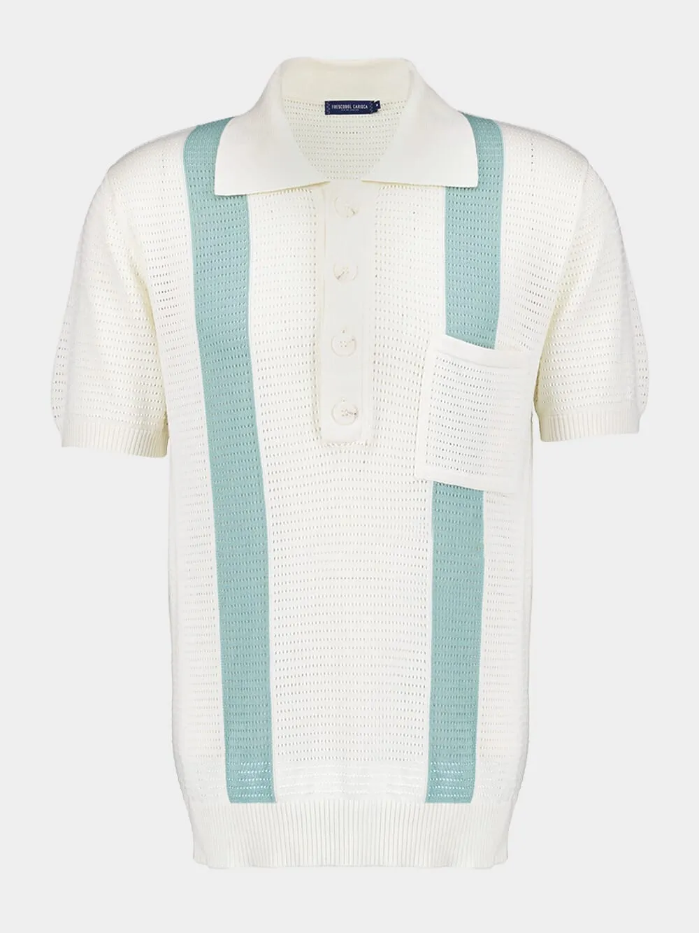 Clemente Crochet Stripe Polo sold by Fashion Clinic product image thumbnail 2