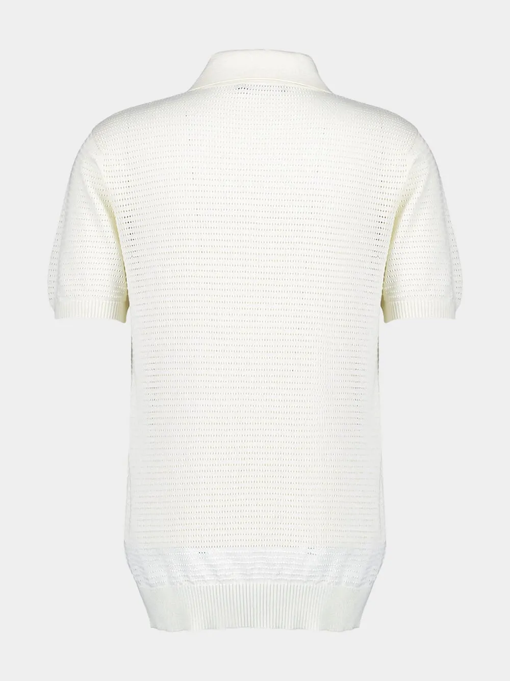 Clemente Crochet Stripe Polo sold by Fashion Clinic product image thumbnail 3