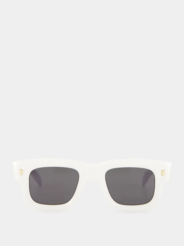 Ivory 1402 Square Sunglasses sold by Fashion Clinic