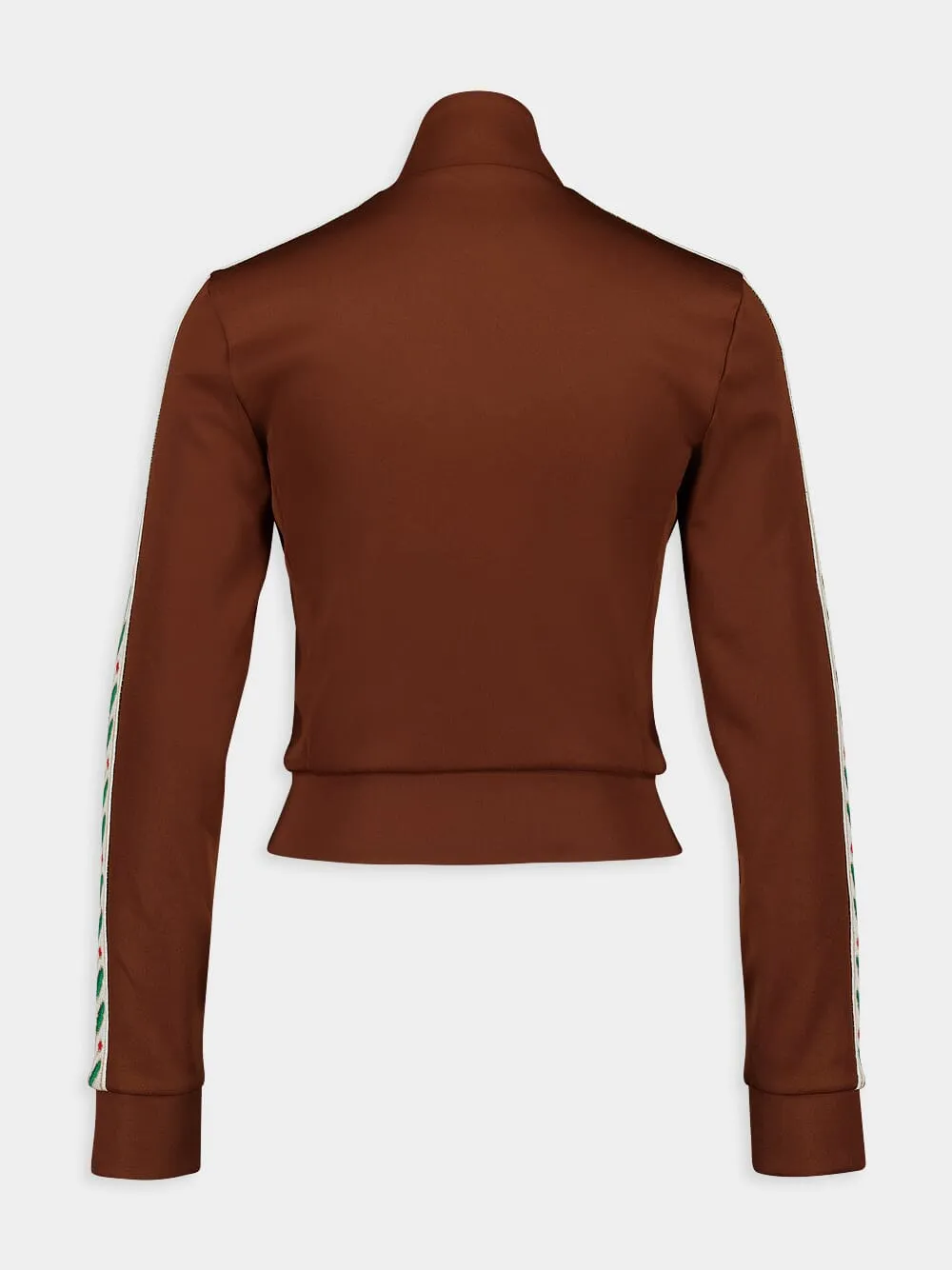 Laurel Jacquard-Stripe Brown Jacket sold by Fashion Clinic product image thumbnail 3