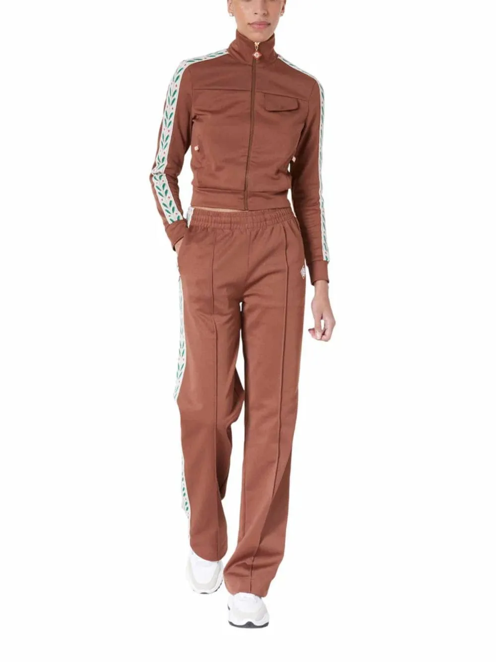 Laurel Jacquard-Stripe Brown Jacket sold by Fashion Clinic product image thumbnail 2