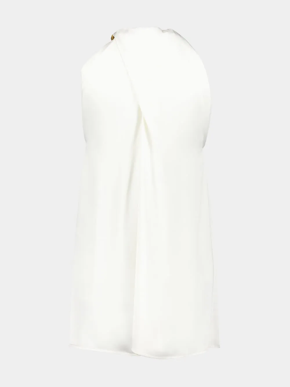 Halterneck Chain Silk Top sold by Fashion Clinic product image thumbnail 2