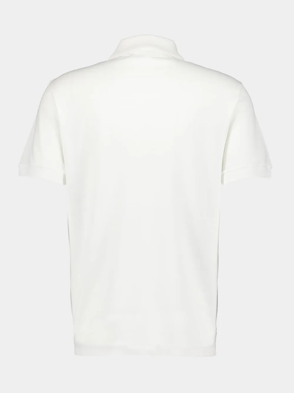 White Cotton Polo Piquet sold by Fashion Clinic product image thumbnail 2