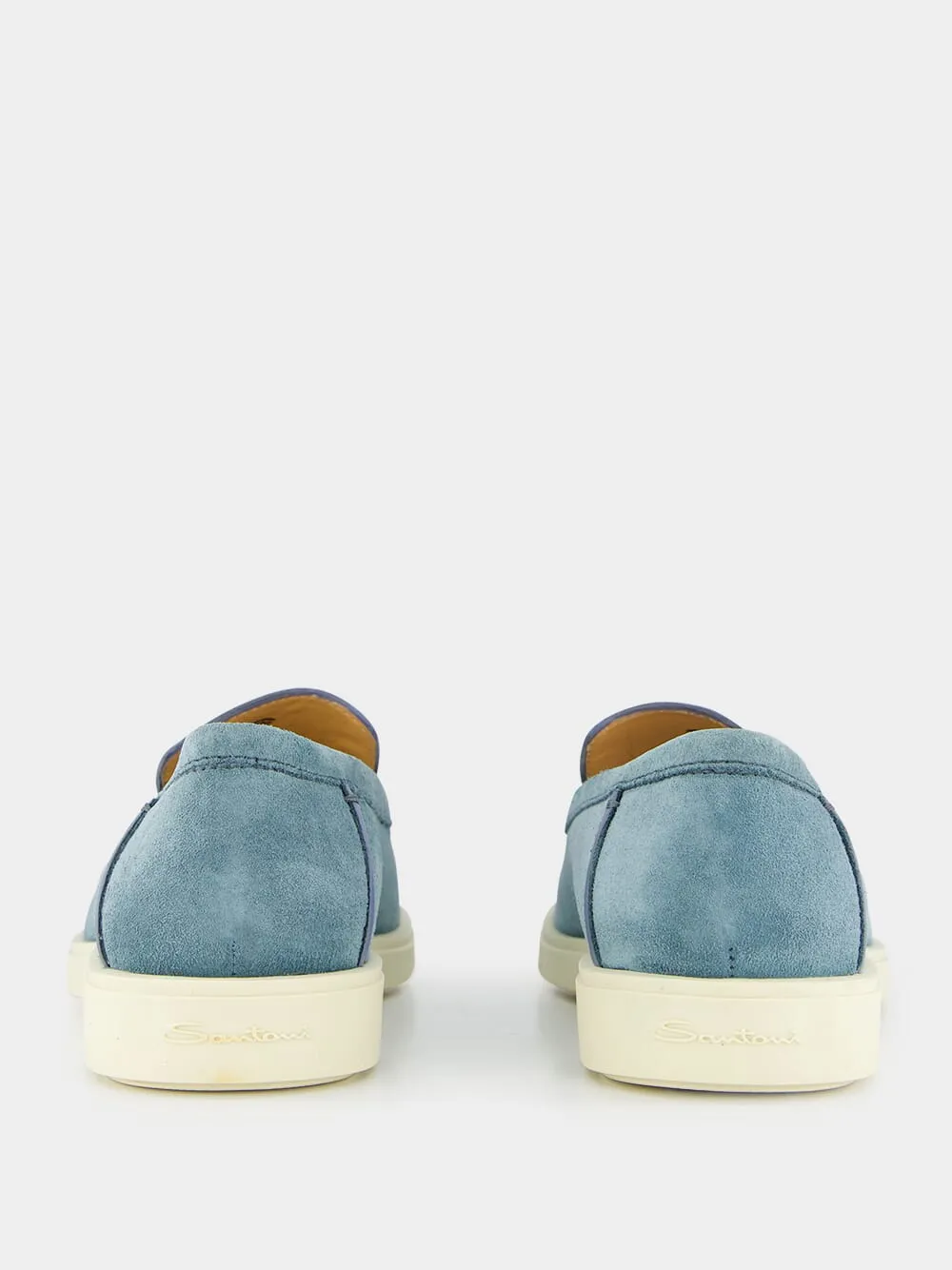 Light Blue Suede Loafer sold by Fashion Clinic product image thumbnail 5