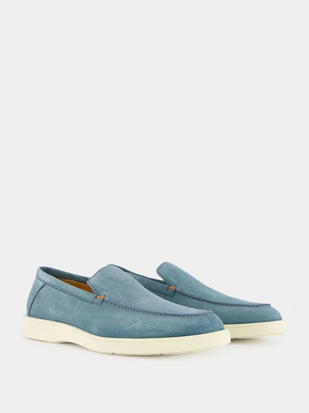 Light Blue Suede Loafer sold by Fashion Clinic product image thumbnail 3