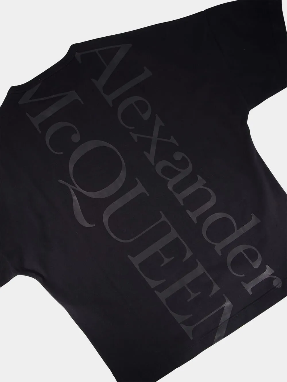 Exploded Logo Oversized Black T-Shirt sold by Fashion Clinic product image thumbnail 4