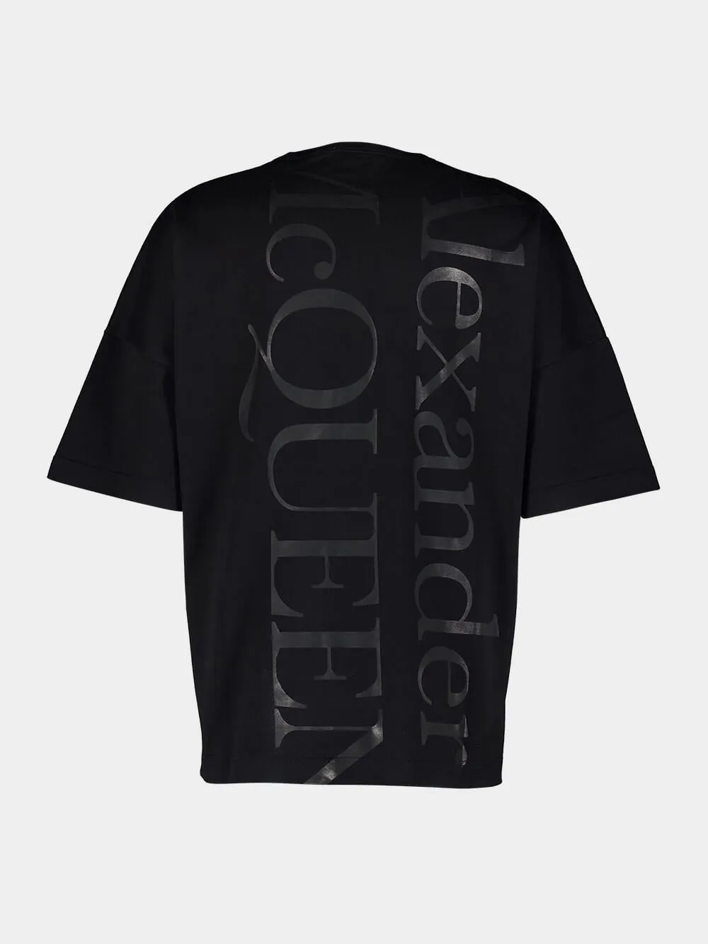 Exploded Logo Oversized Black T-Shirt sold by Fashion Clinic product image thumbnail 2