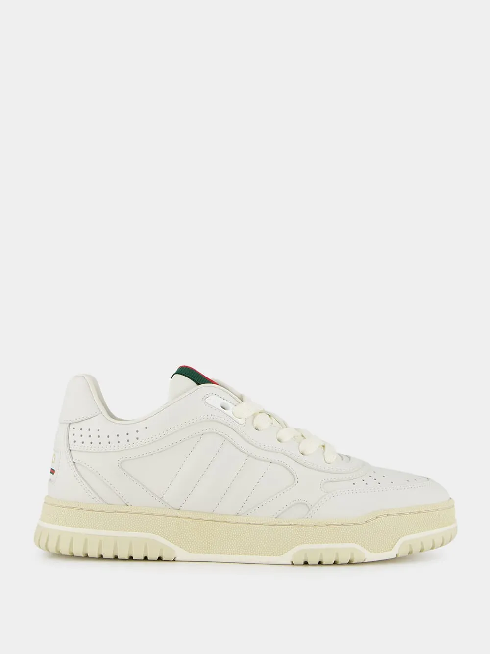 Re-Web White Leather Trainer sold by Fashion Clinic
