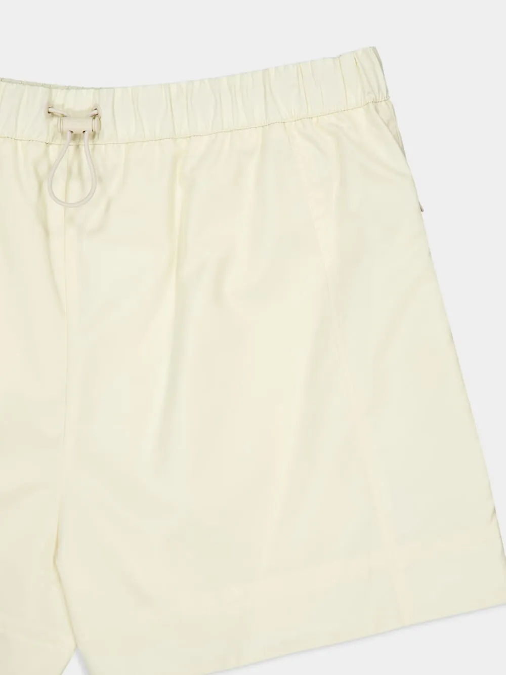 Cream Nylon Logo Shorts sold by Fashion Clinic product image thumbnail 5