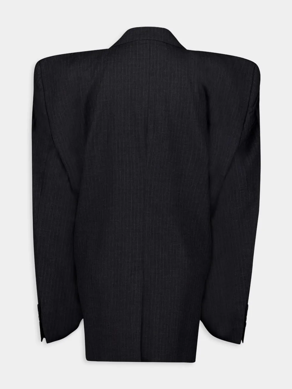 Pinstripe Wool Blazer sold by Fashion Clinic product image thumbnail 2