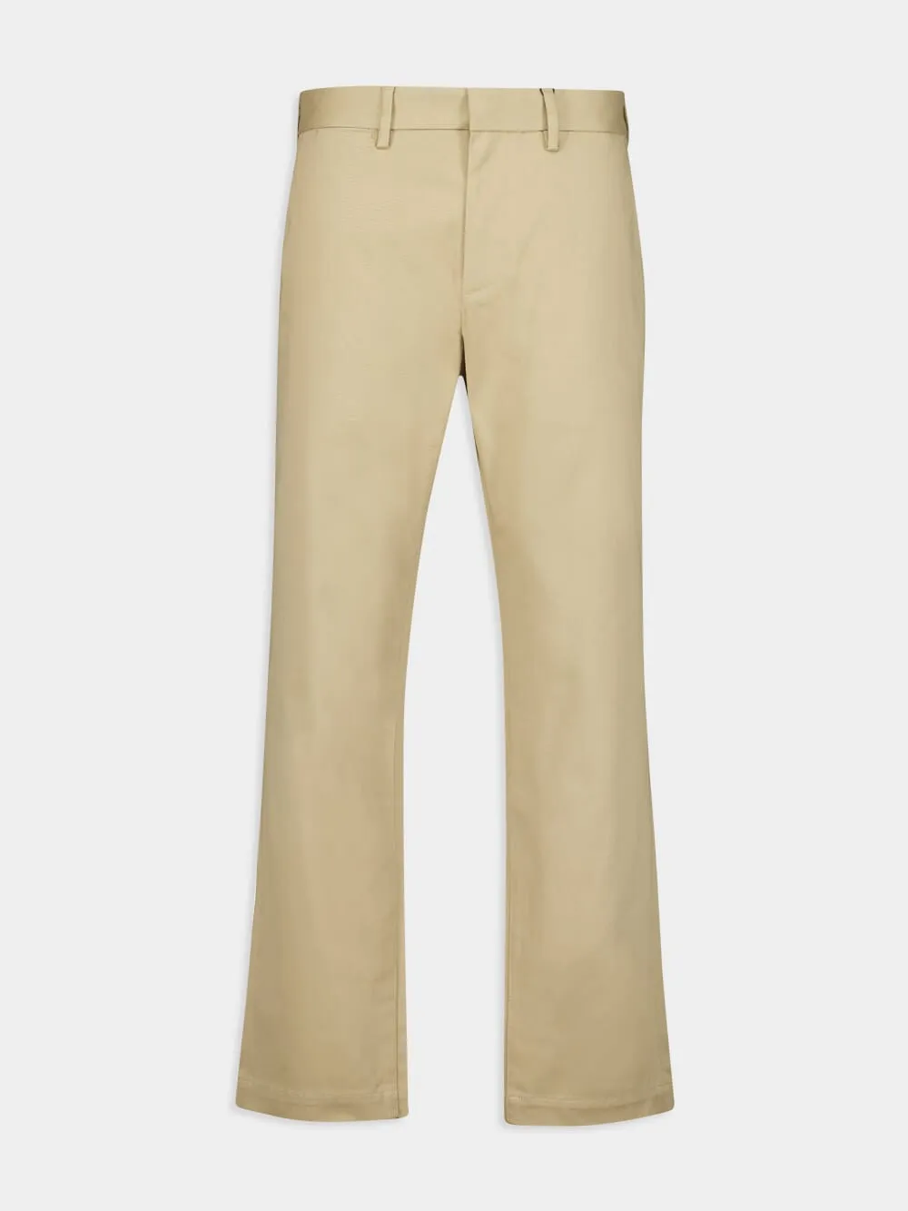 Stretch Cotton Chino Trousers sold by Fashion Clinic