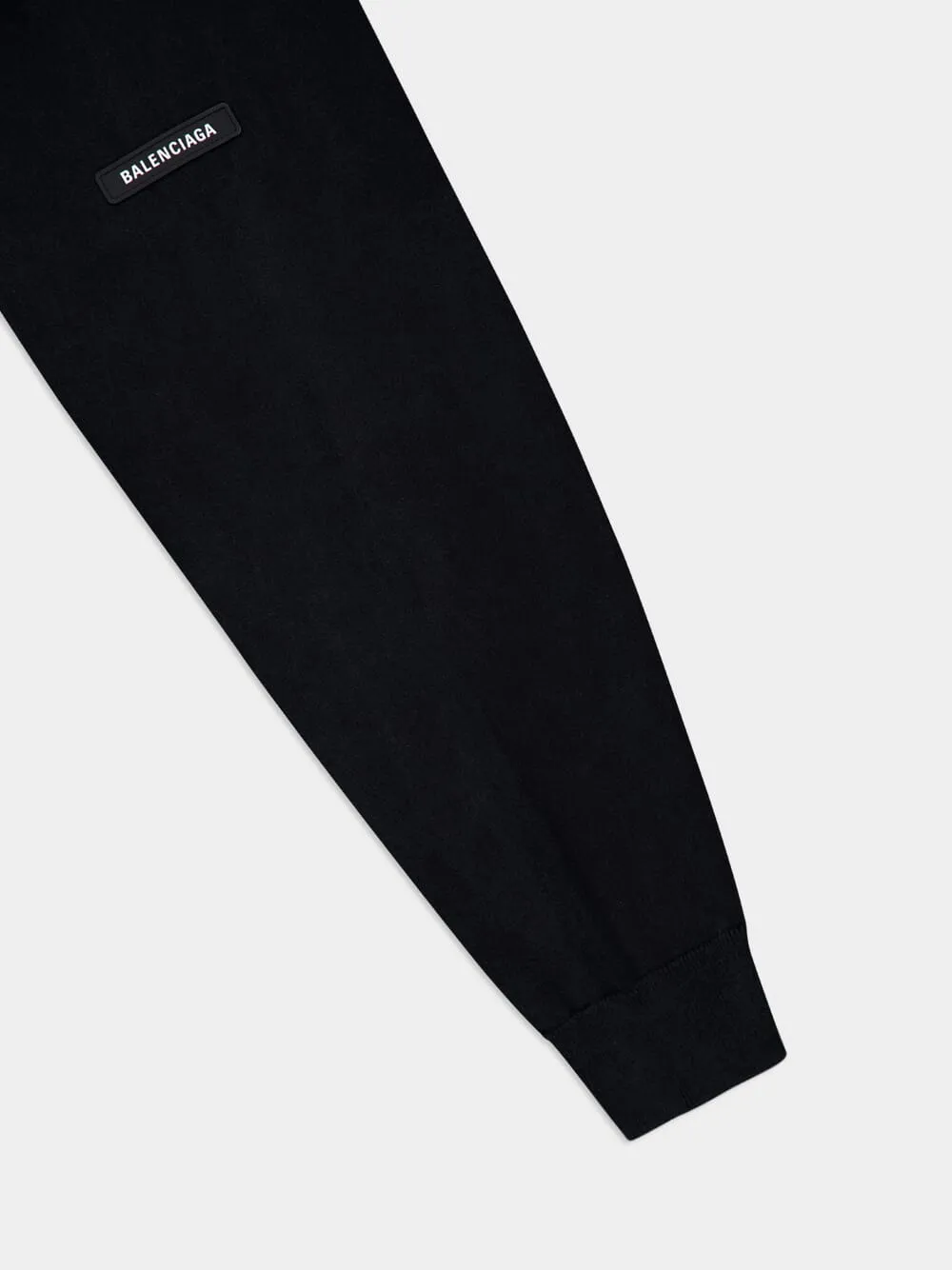 Black Cotton Cardigan sold by Fashion Clinic product image thumbnail 5