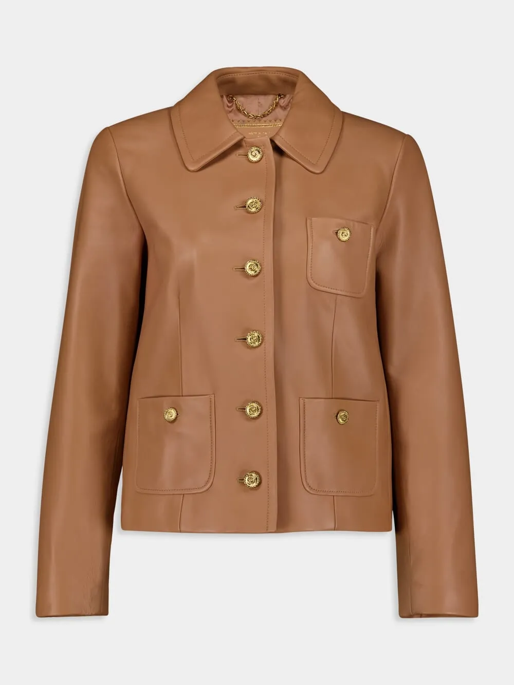 French Plonge Leather Jacket sold by Fashion Clinic