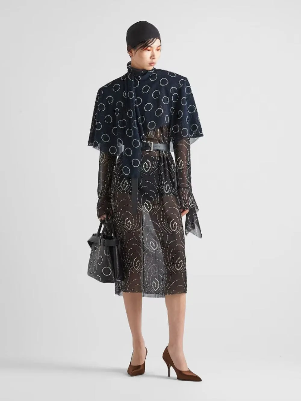 Georgette Printed Dress sold by Fashion Clinic product image thumbnail 4