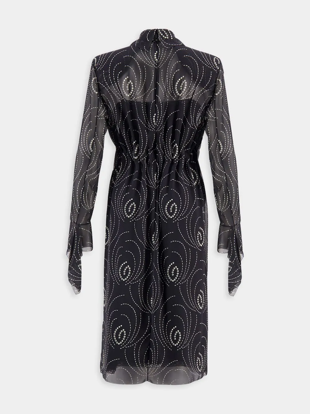 Georgette Printed Dress sold by Fashion Clinic product image thumbnail 3