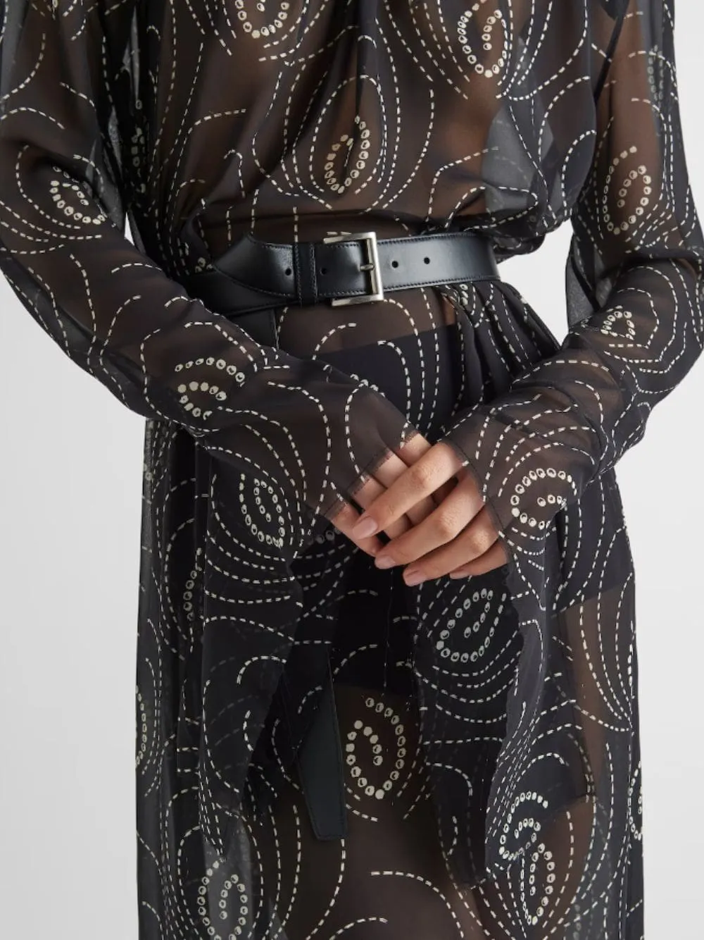 Georgette Printed Dress sold by Fashion Clinic product image thumbnail 2