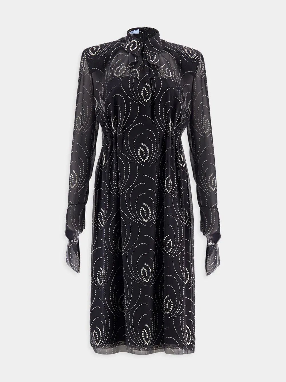 Georgette Printed Dress sold by Fashion Clinic