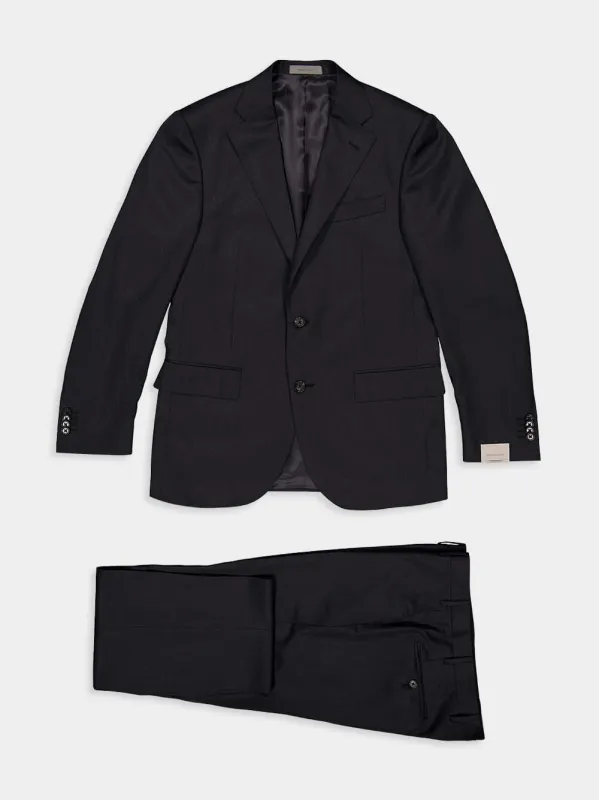 Charcoal Wool Suit sold by Fashion Clinic
