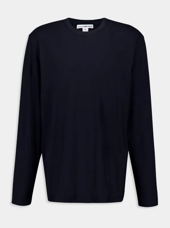 Long Sleeve Cotton Crew Neck sold by Fashion Clinic