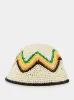 Raffia Crochet Bucket Hat sold by Fashion Clinic