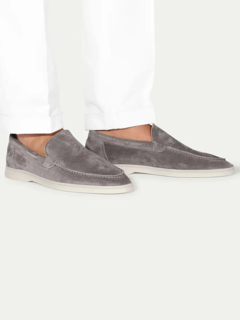 Grey Yacht Loafers sold by Fashion Clinic product image thumbnail 2