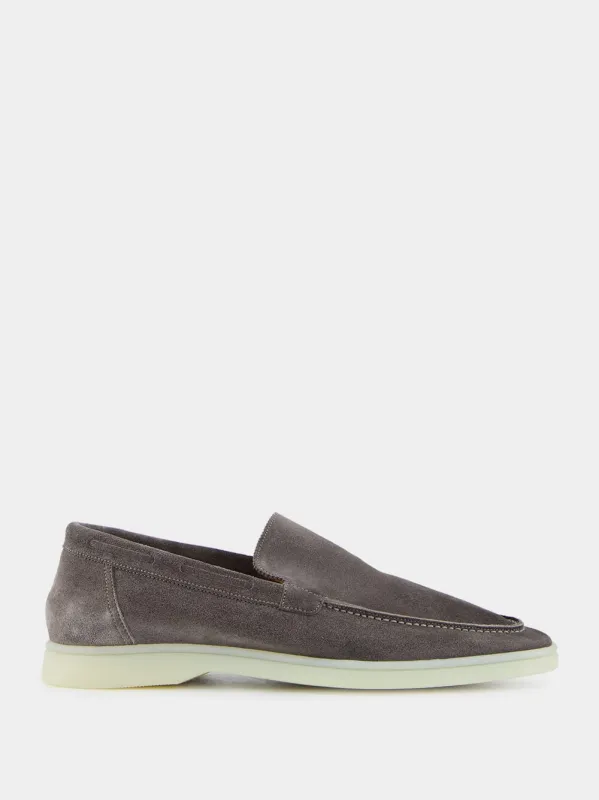 Grey Yacht Loafers sold by Fashion Clinic